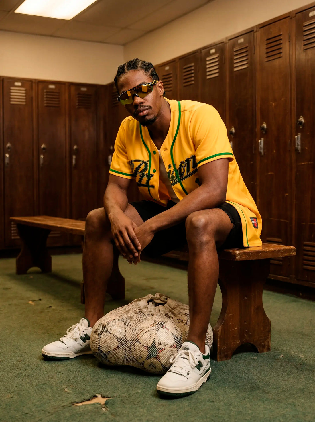 Camiseta oversized seleção Brasil da Prison