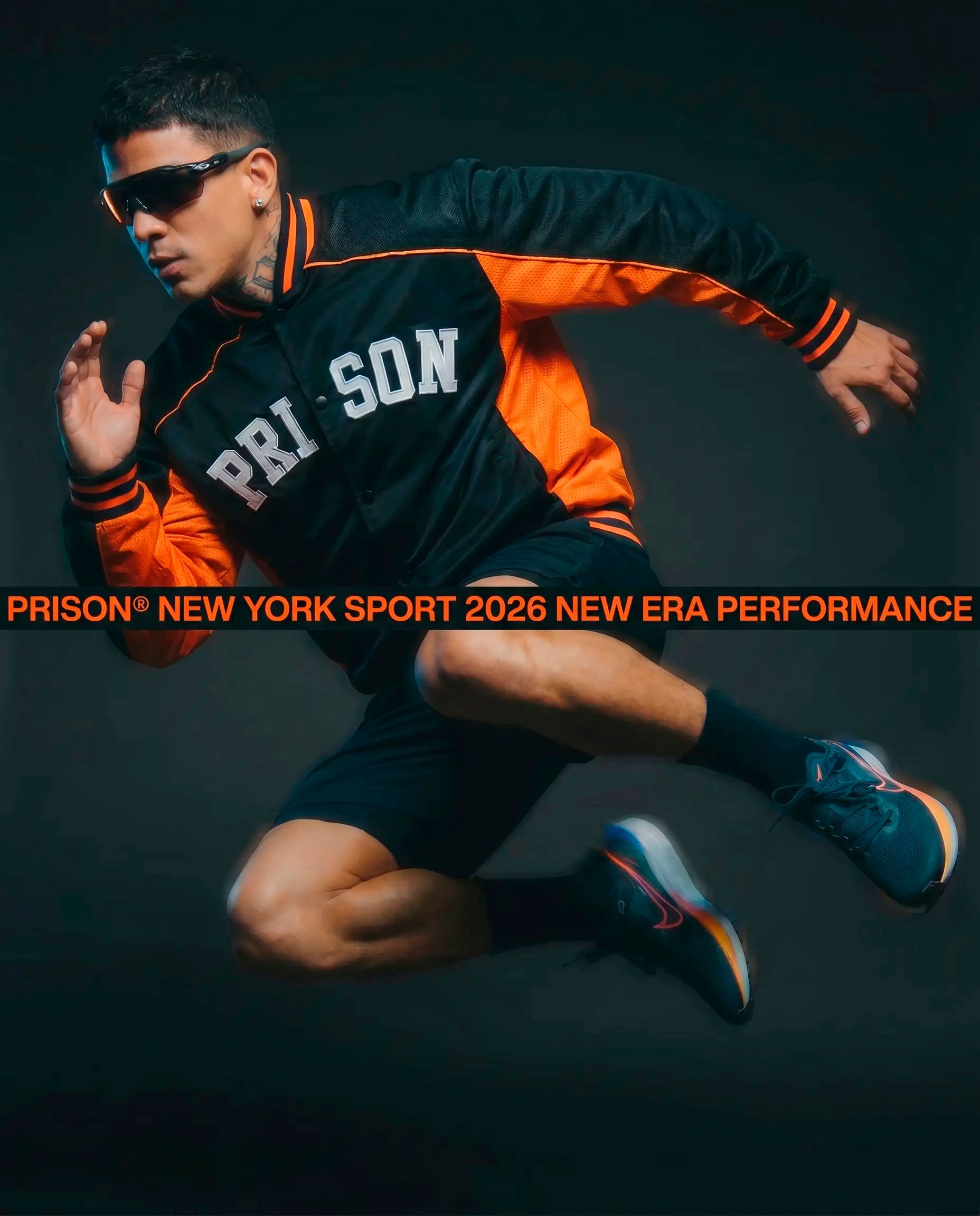 Camiseta jersey de baseball da PRISON New York Sport