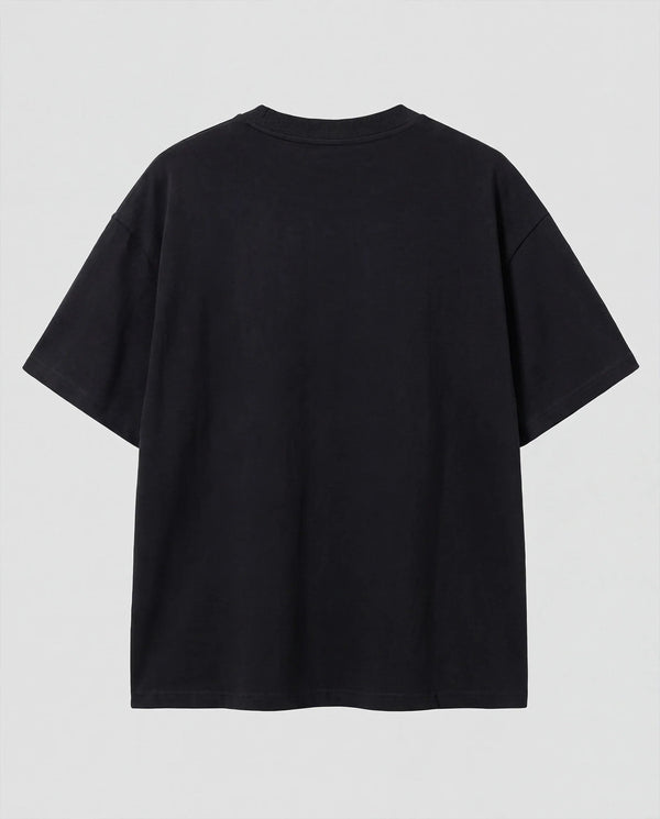 Camiseta Oversized NYC Club Preta