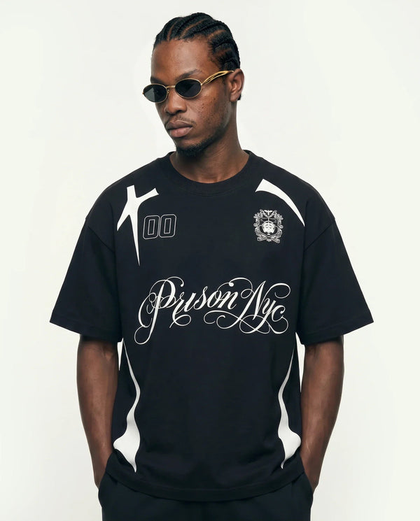 Camiseta Oversized NYC Club Preta