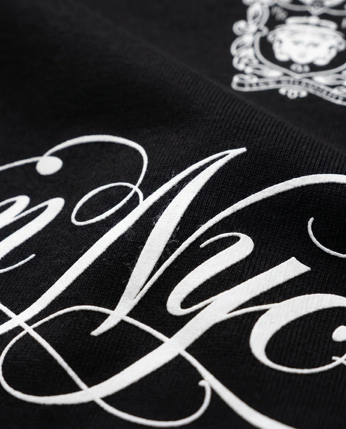 Camiseta Oversized NYC Club Preta