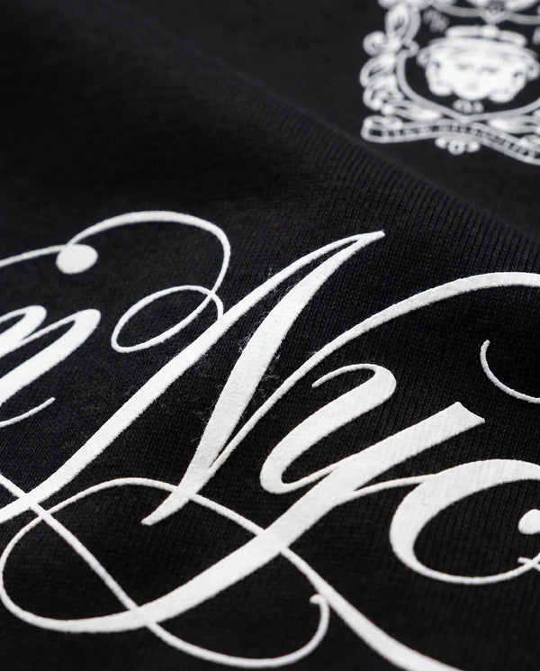 Camiseta Oversized NYC Club Preta