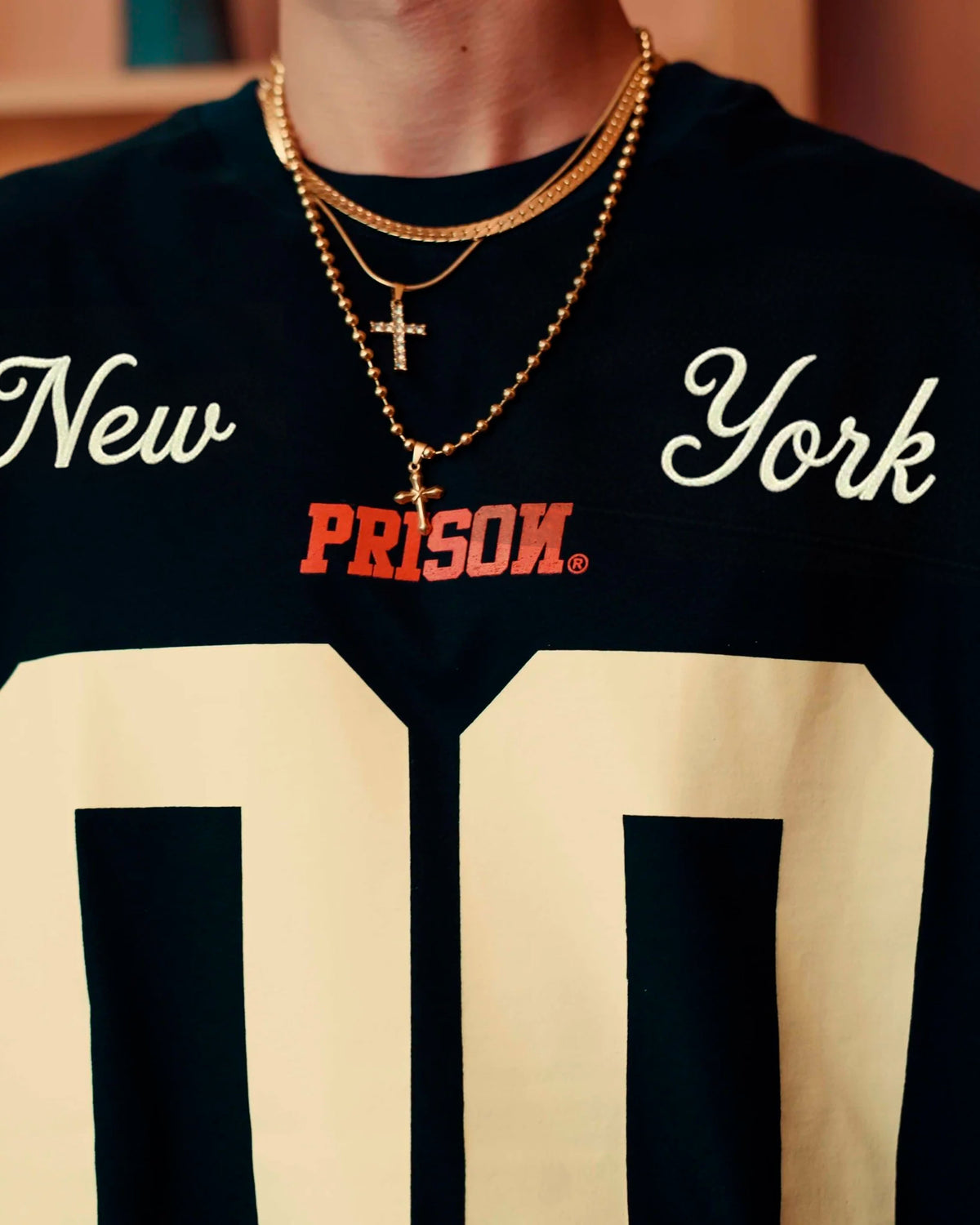 Camiseta Oversized Prison New York
