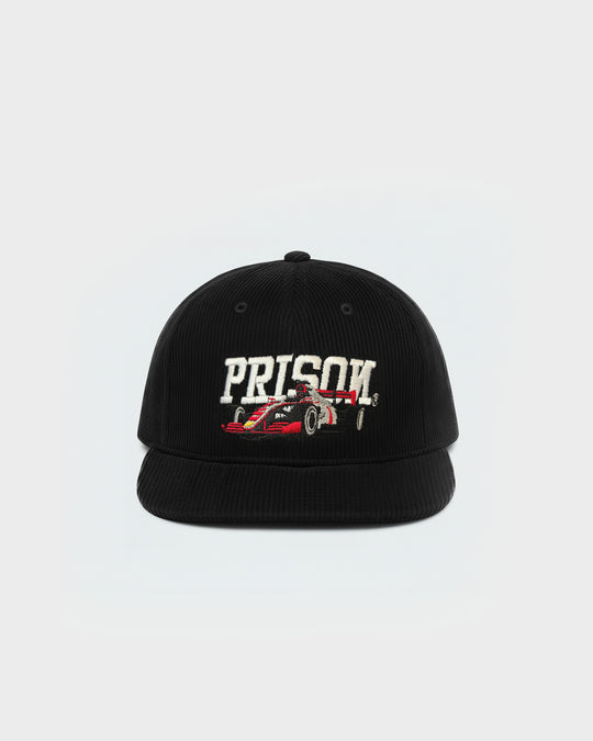 Boné 5 panel F1 preto