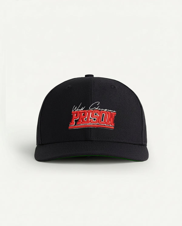 Pinstripe dad hat
