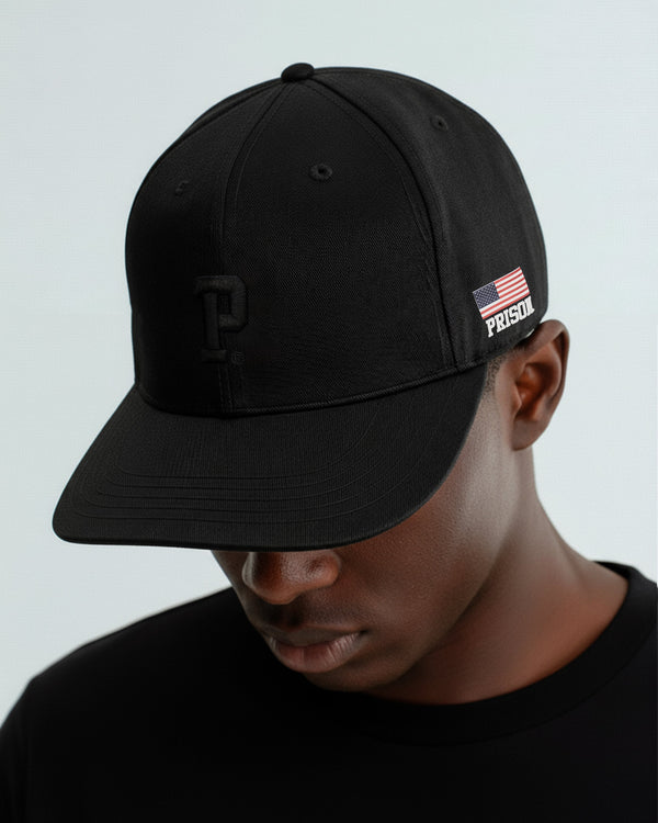 Boné snapback preto classic