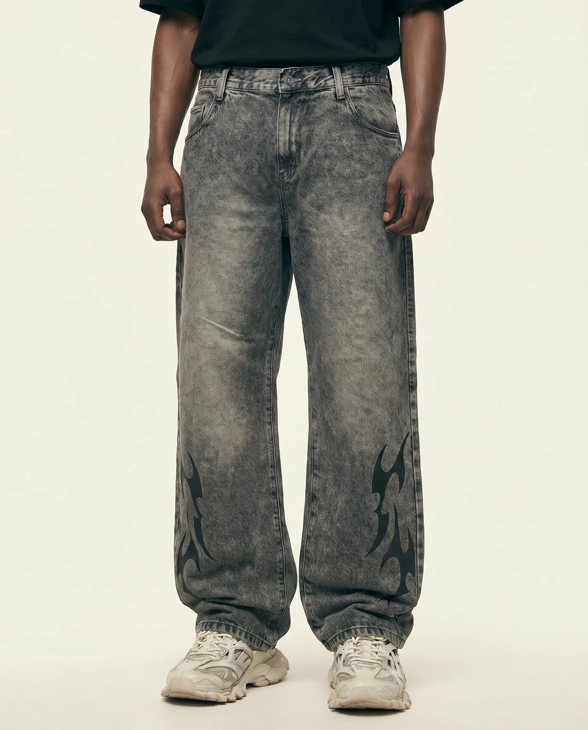 Calça Jeans Baggy Hellfire estonada