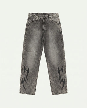 Calça Jeans Baggy Hellfire estonada