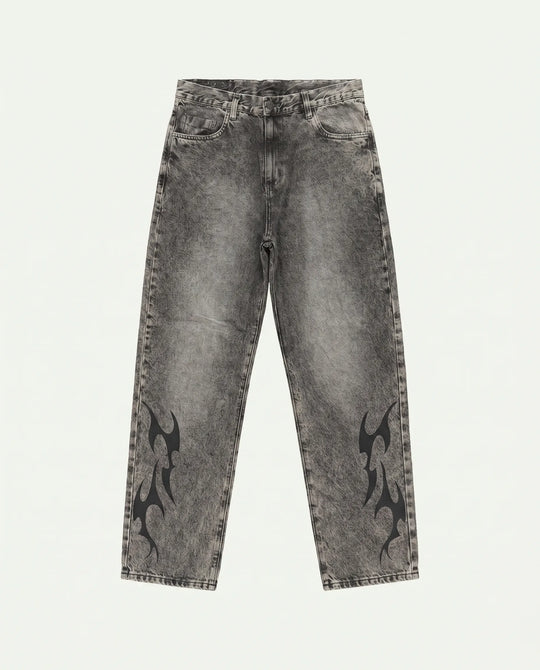 Calça Jeans Baggy Hellfire estonada