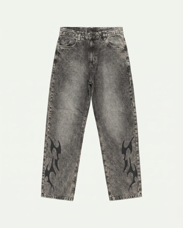 Calça Jeans Baggy Hellfire estonada