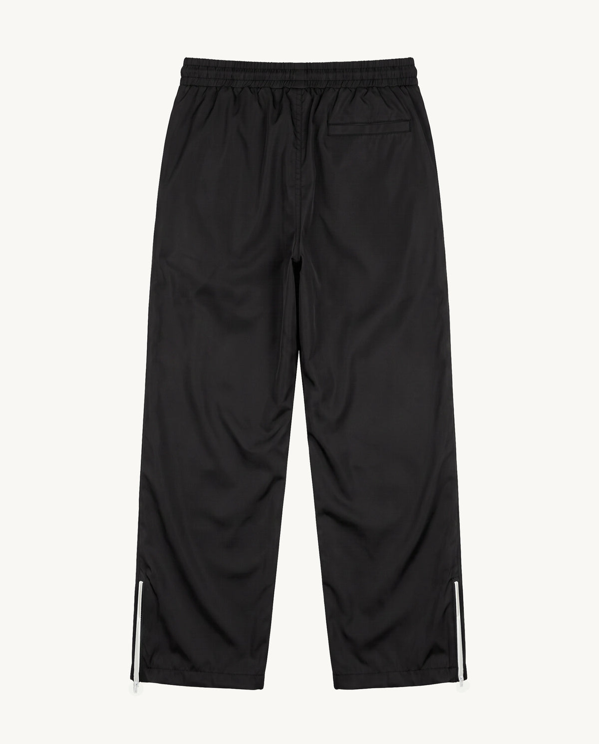 Calça Baggy Masculina Prison Track Zíper Preta