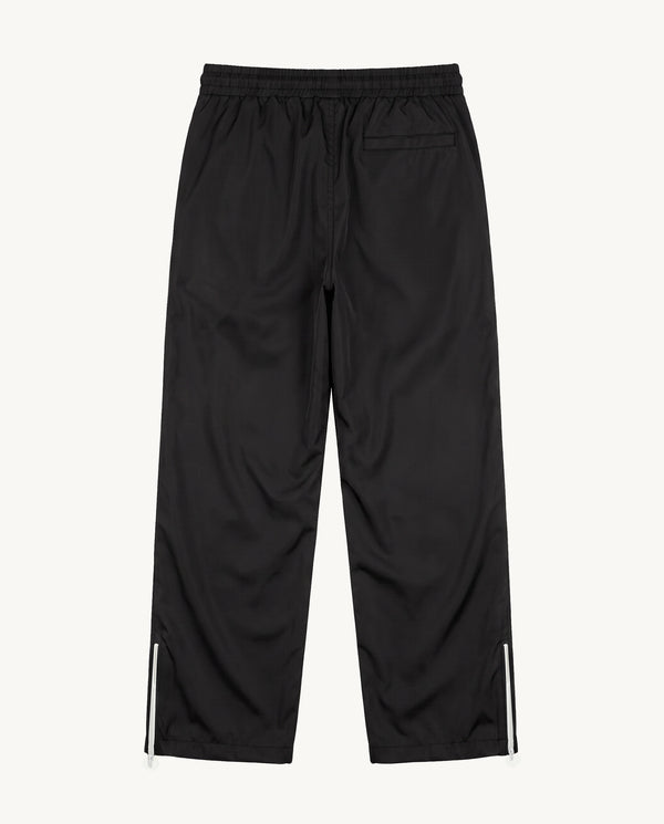 Calça Baggy Masculina Prison Track Zíper Preta