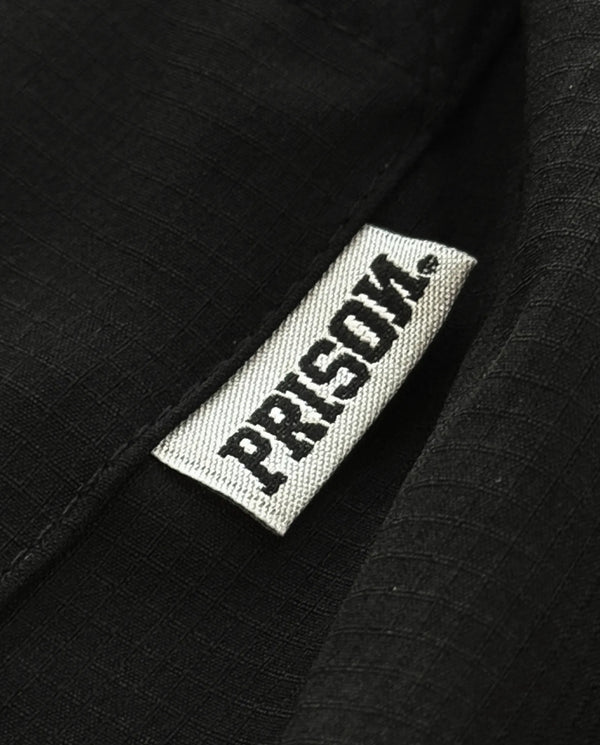 Calça Baggy Masculina Prison Track Zíper Preta
