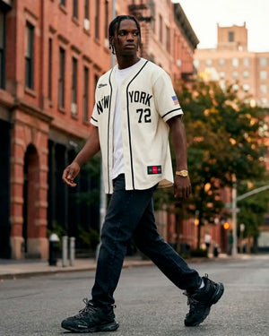 Camisa baseball prison pro algodão premium