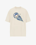 Camiseta Oversized Fireball Off-White