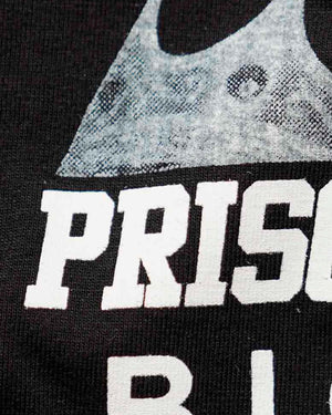 Camiseta streetwear notorious big prison preta