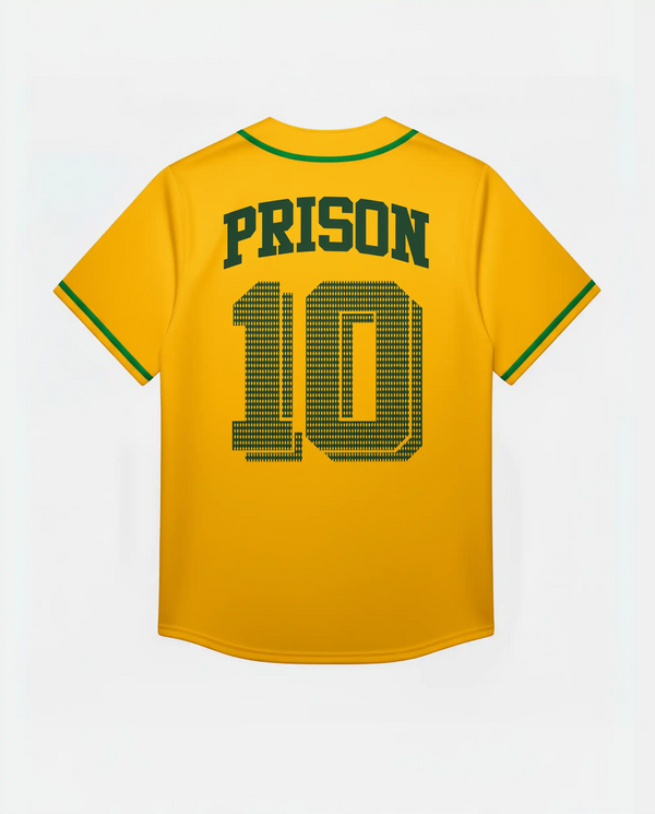 Camiseta Baseball Brasil 10 Club Edition Amarela