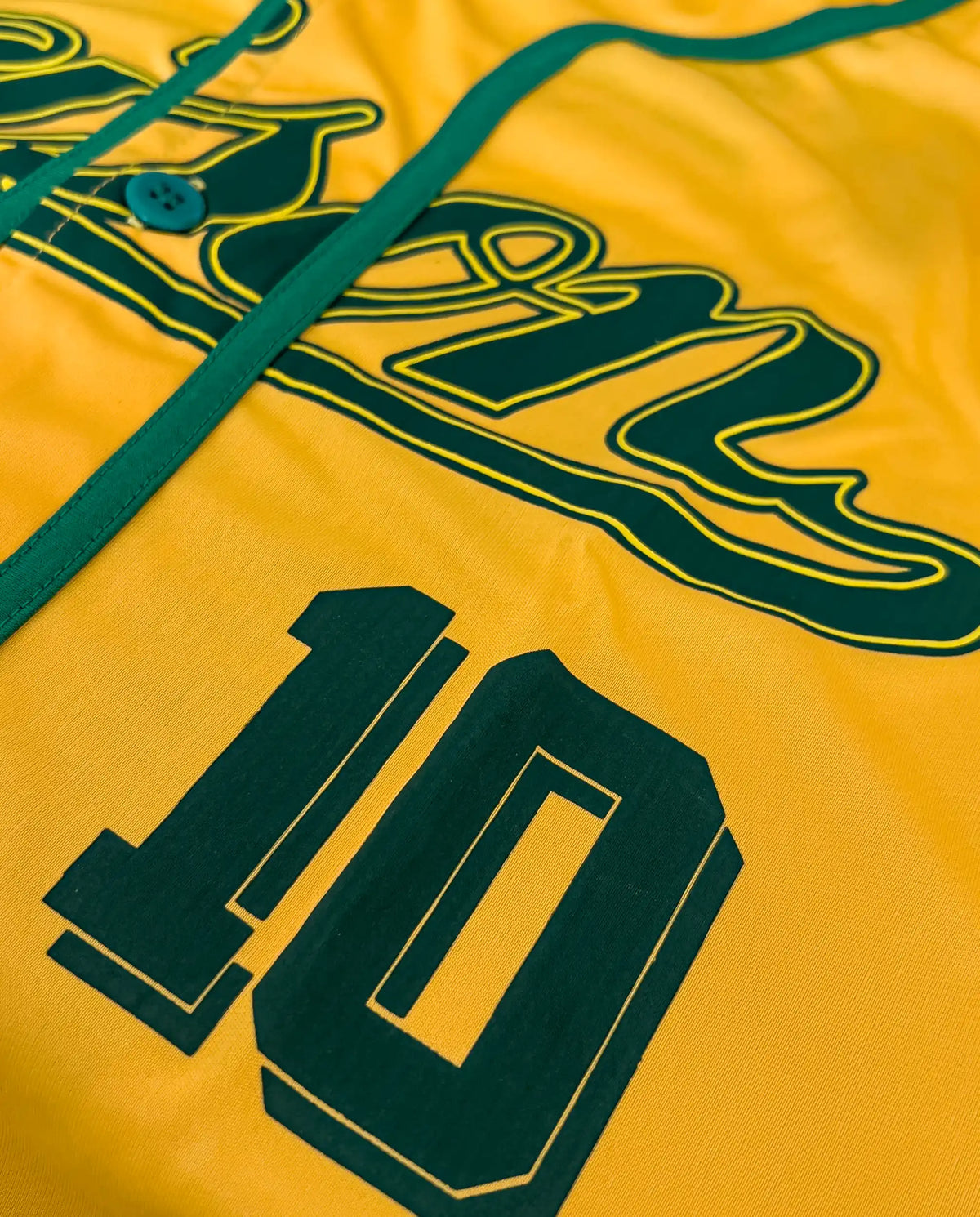 Camiseta Baseball Brasil 10 Club Edition Amarela