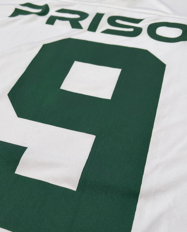 Camiseta futebol americano oversized 9 branca