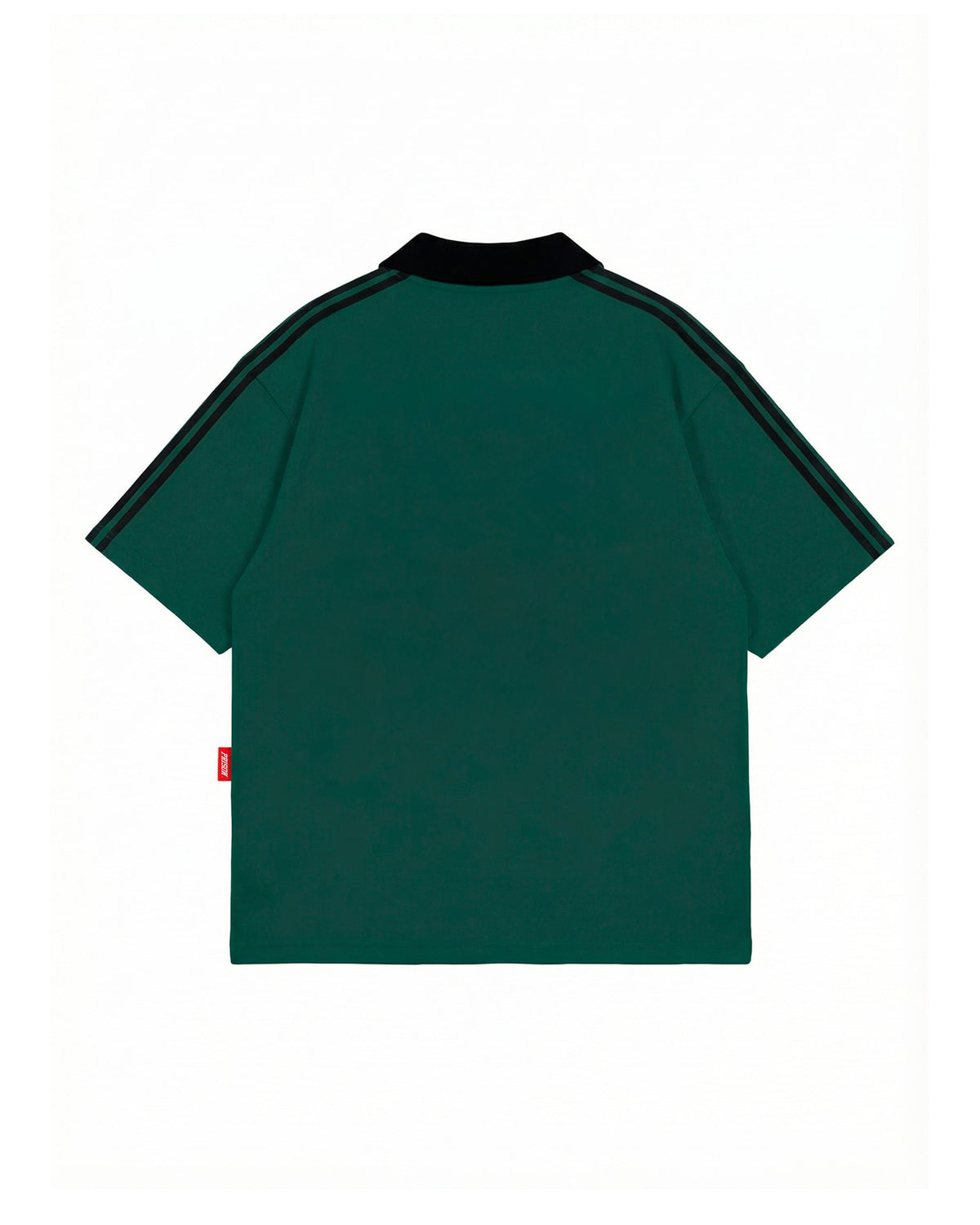 Camisa polo oversized college prison x mavericks