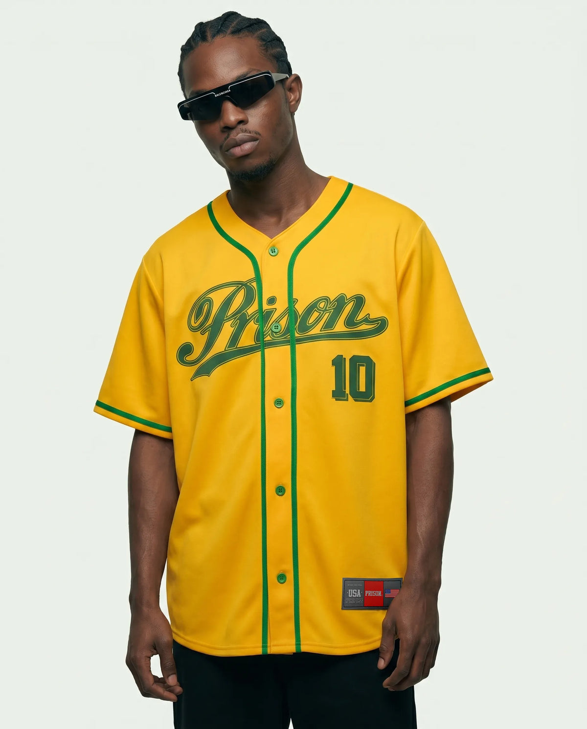 Camiseta Baseball Brasil 10 Club Edition Amarela