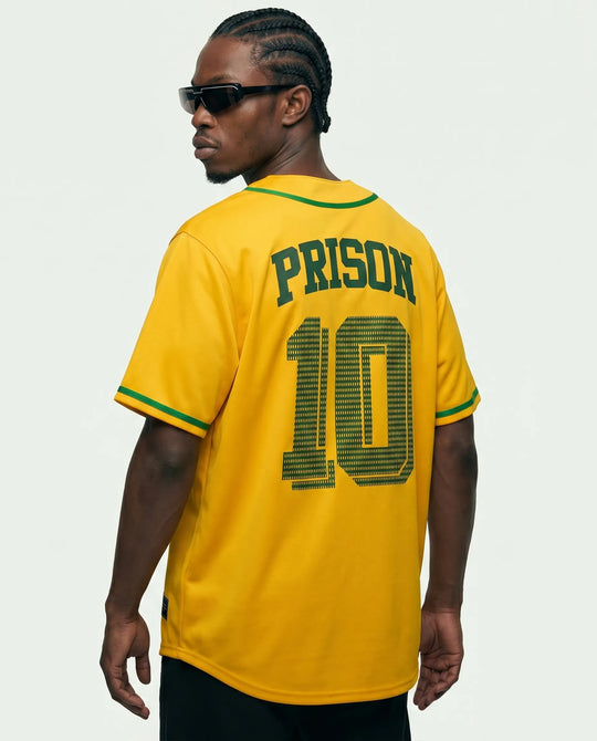 Camiseta Baseball Brasil 10 Club Edition Amarela