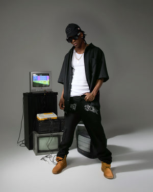 Camisa social masculina oversized Ocean Drive®