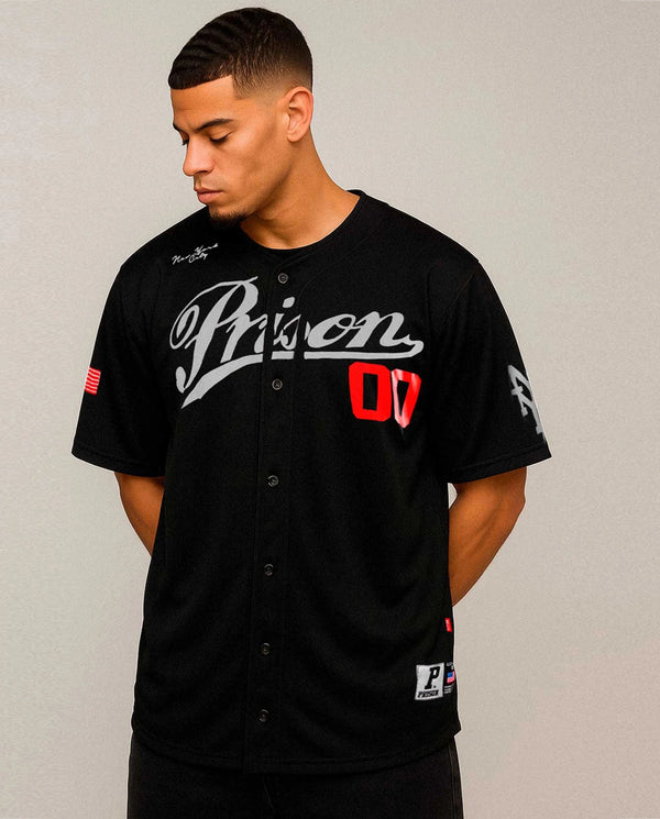Camisa de Baseball jersey NYC 00 Preto