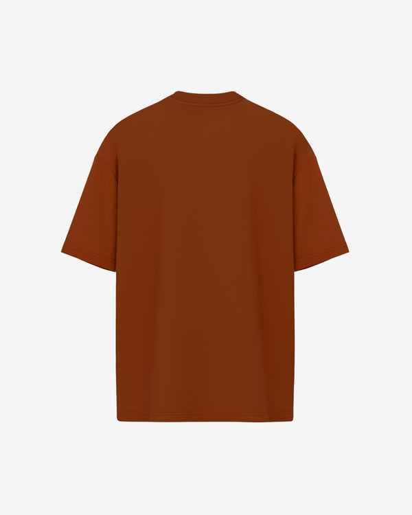 Camiseta Logo Box Marrom