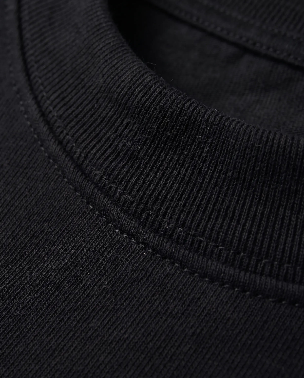 Gola canelada — Essential Boxy Black