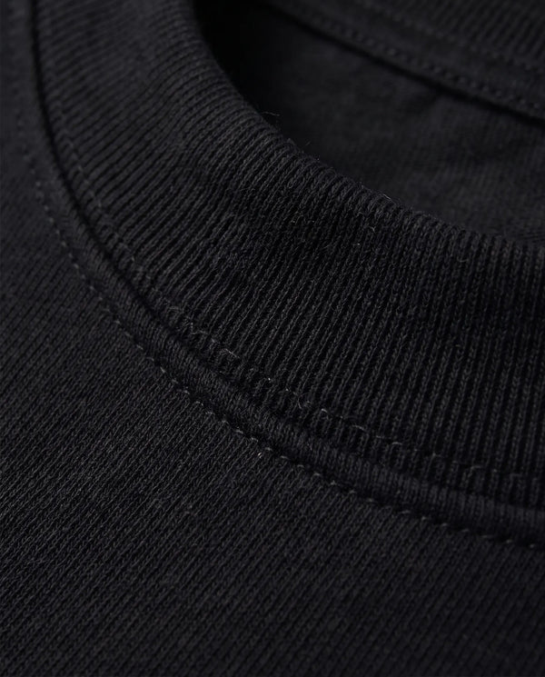 Gola canelada — Essential Boxy Black