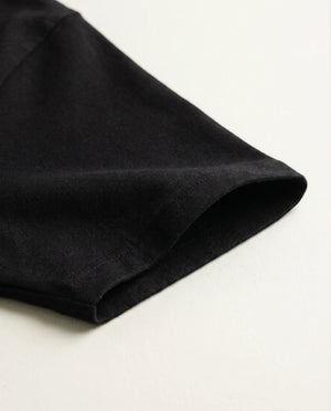 Camiseta Oversized Flame Prison X - Detalhe manga