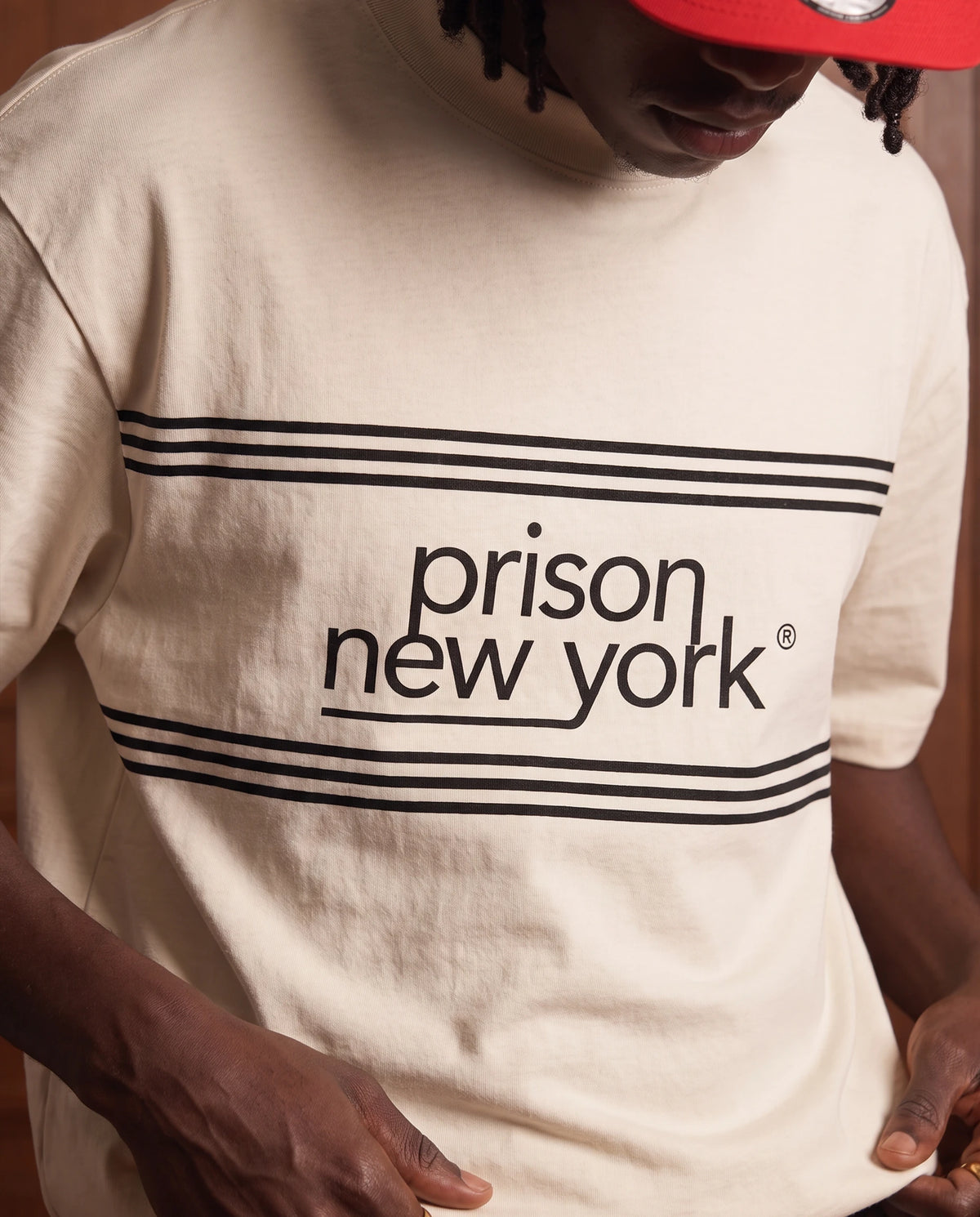 Camiseta Oversized New York Club Offwhite