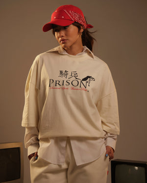 Camiseta oversized samurai off white