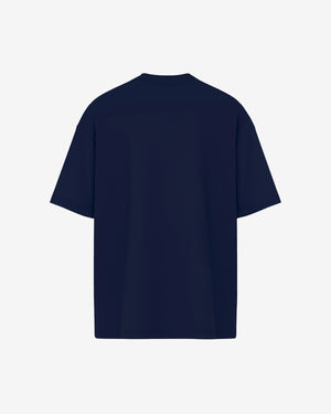 Camiseta oversized sleed azul royal