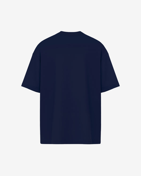 Camiseta oversized sleed azul royal