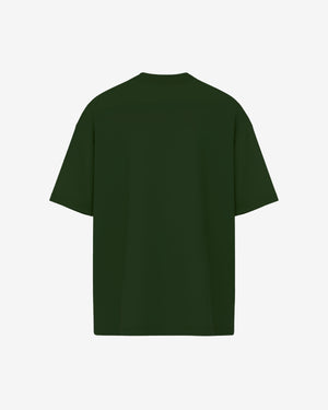 Camiseta oversized sleed verde musgo prison