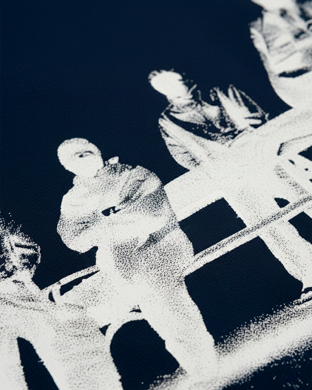 Camiseta oversized sleed azul royal