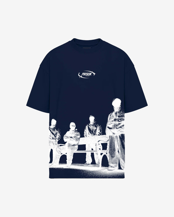 Camiseta oversized sleed azul royal