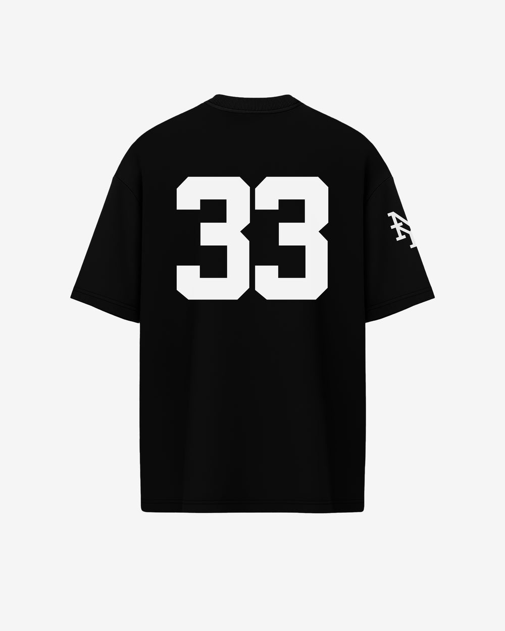 Camiseta oversized basketball hoop preta