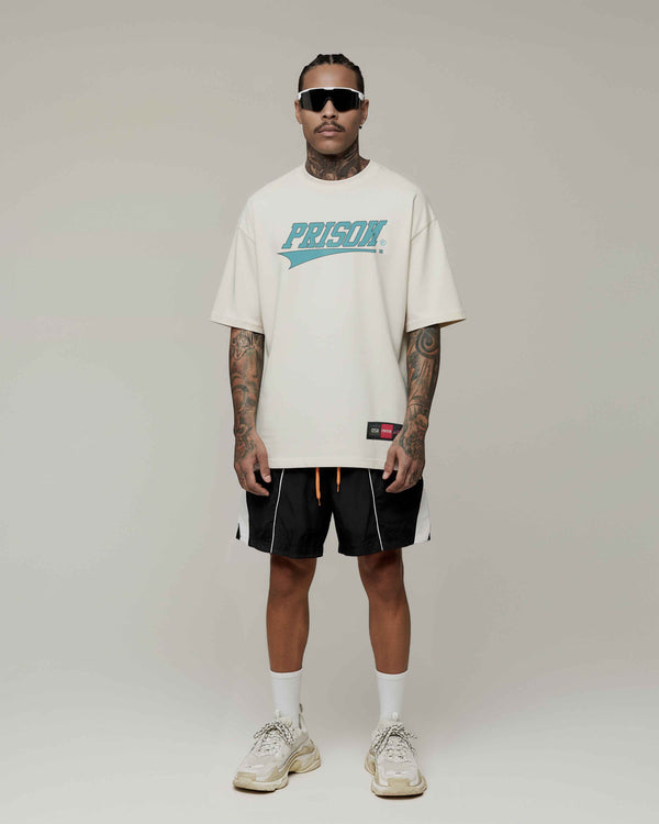 Camiseta streetwear box logo off white