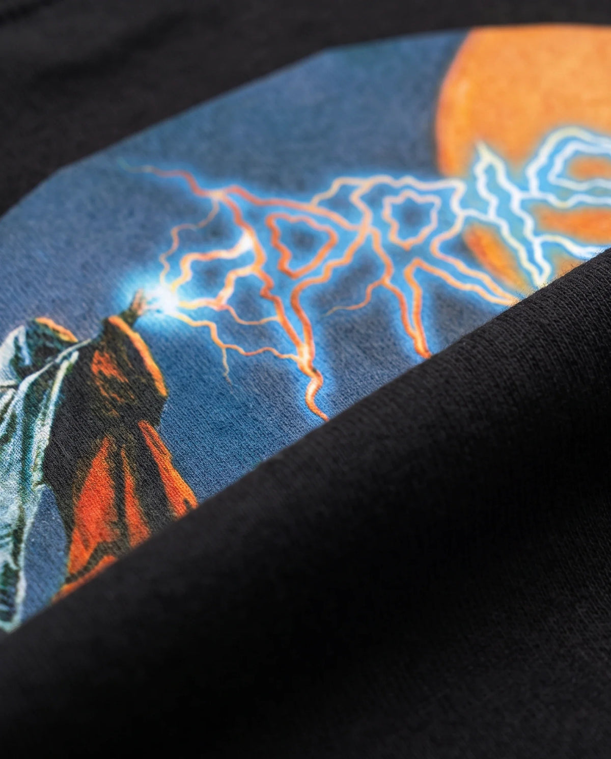 Camiseta Oversized Dark Prophecy Preta