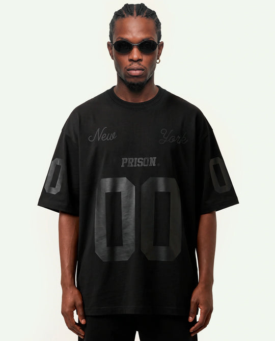 Camiseta Oversized New York Black Edition — frente