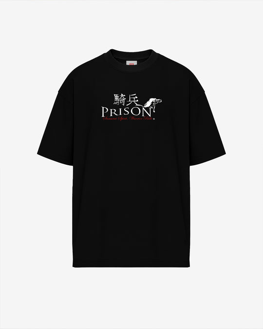 Camiseta oversized samurai preta