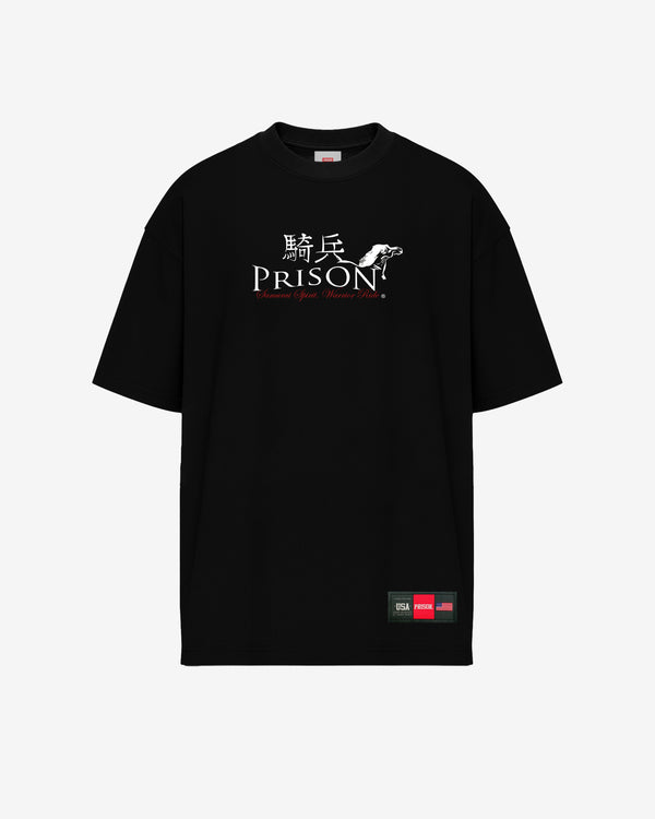 Camiseta oversized samurai preta