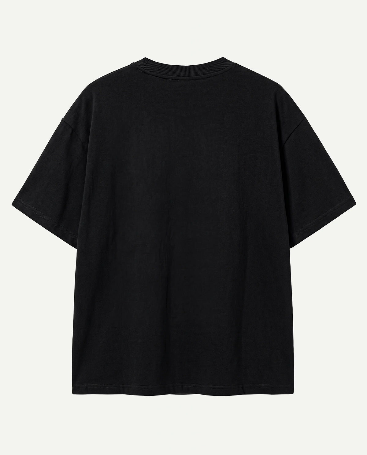 Camiseta Oversized Flame Prison X - Detalhe tecido