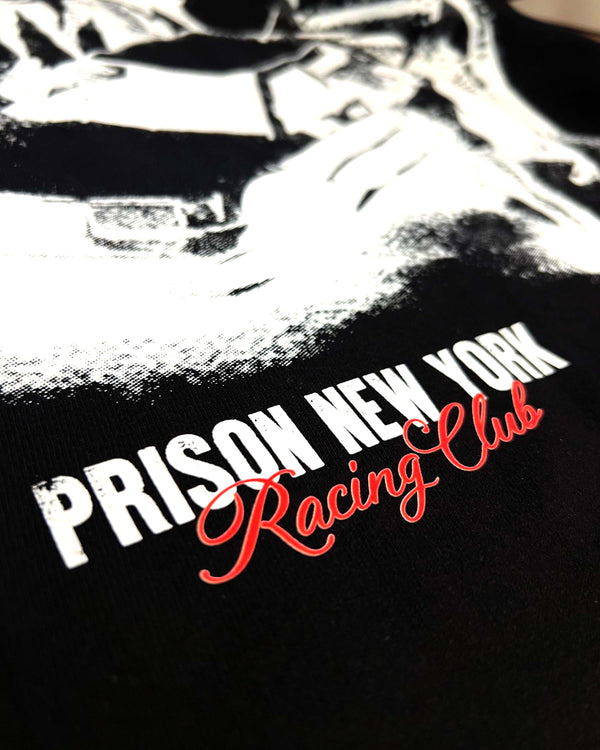 Camiseta oversized racing club prison x mavericks