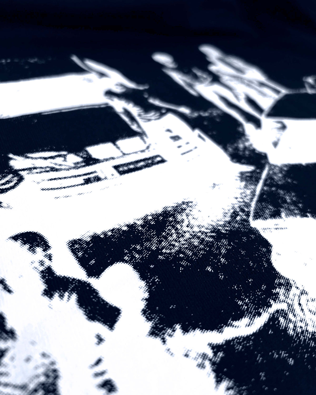 Camiseta oversized racing club prison azul marinho