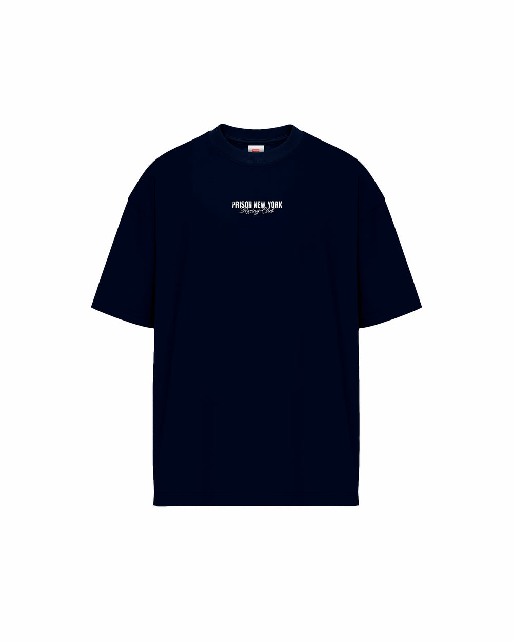 Camiseta oversized racing club prison azul marinho