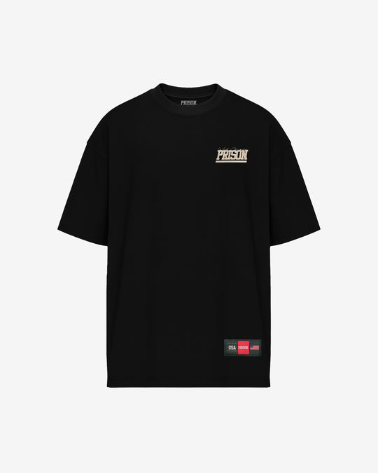 Camiseta streetwear prison champions preta